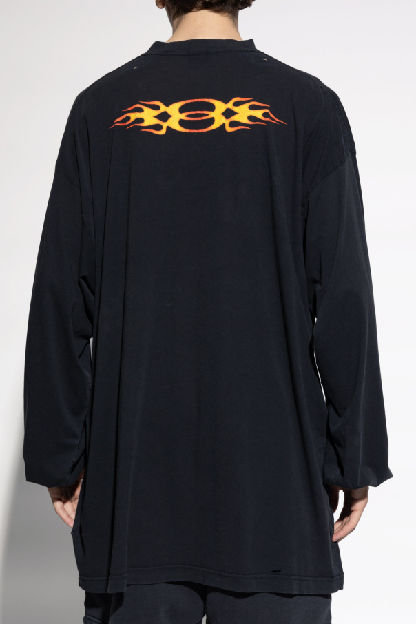 Black Polo Ralph Lauren zip front jersey sweatshirt